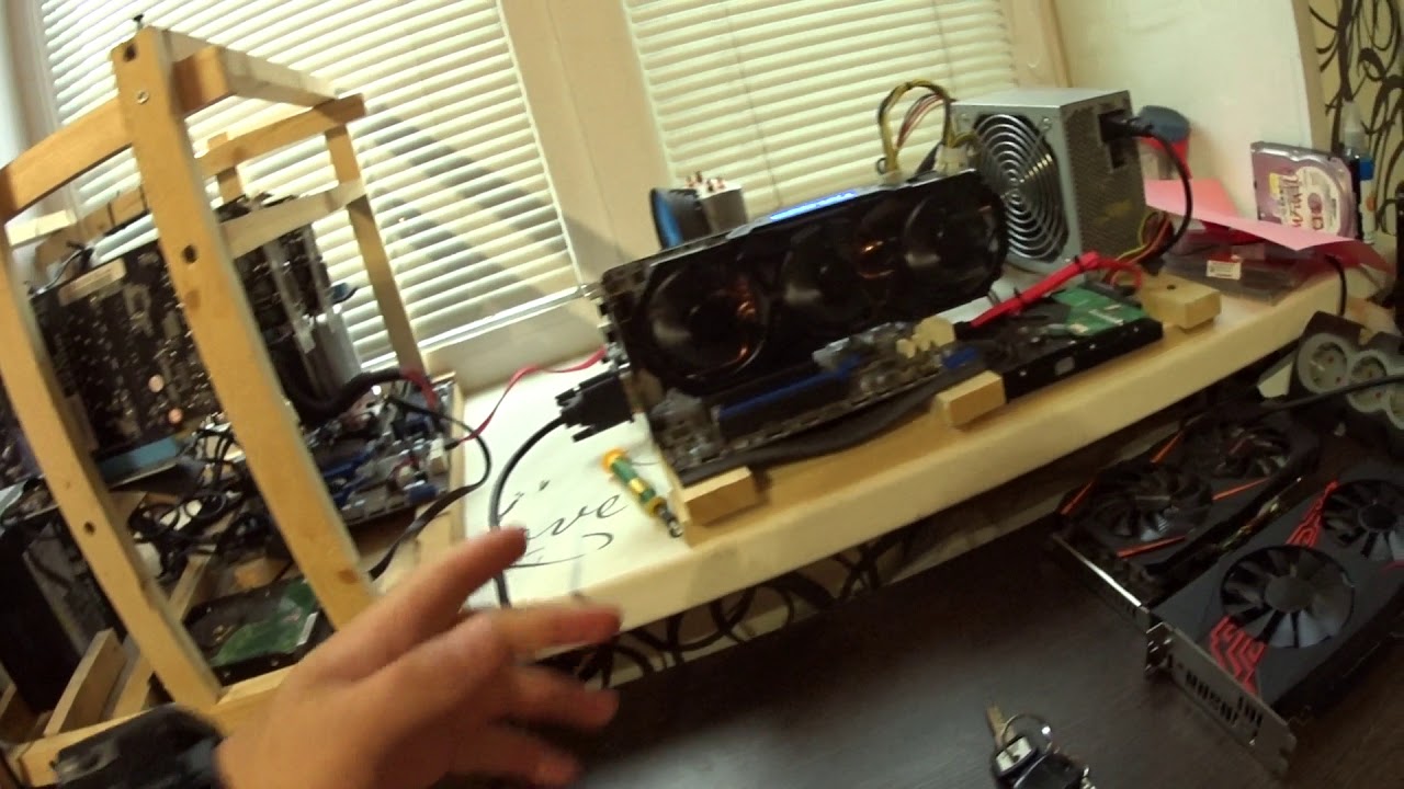 Тест в майнинге GIGABYTE G1 ROCK Edition GTX 1060 6gb Ethereum Zcash