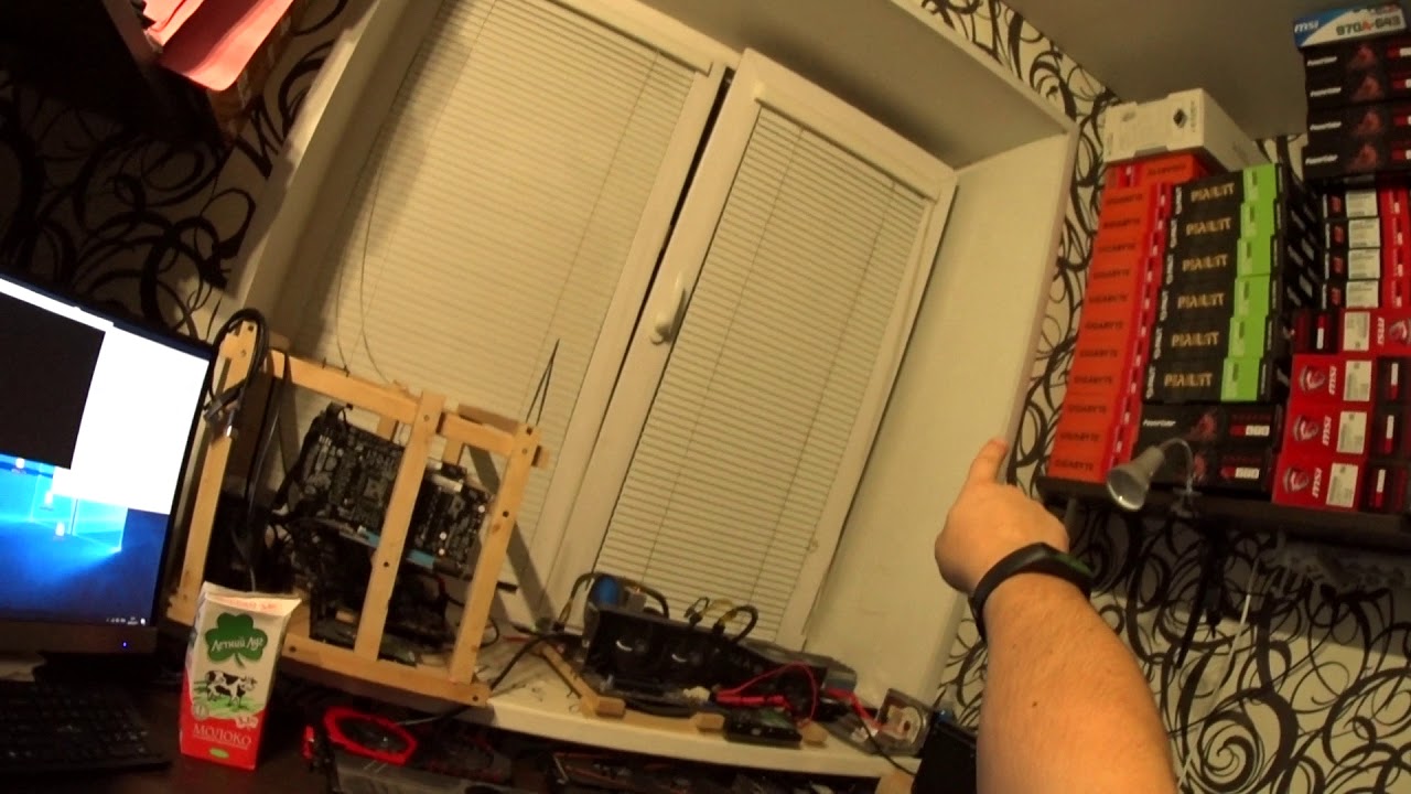 Посмотрел майнинг фермы на авито