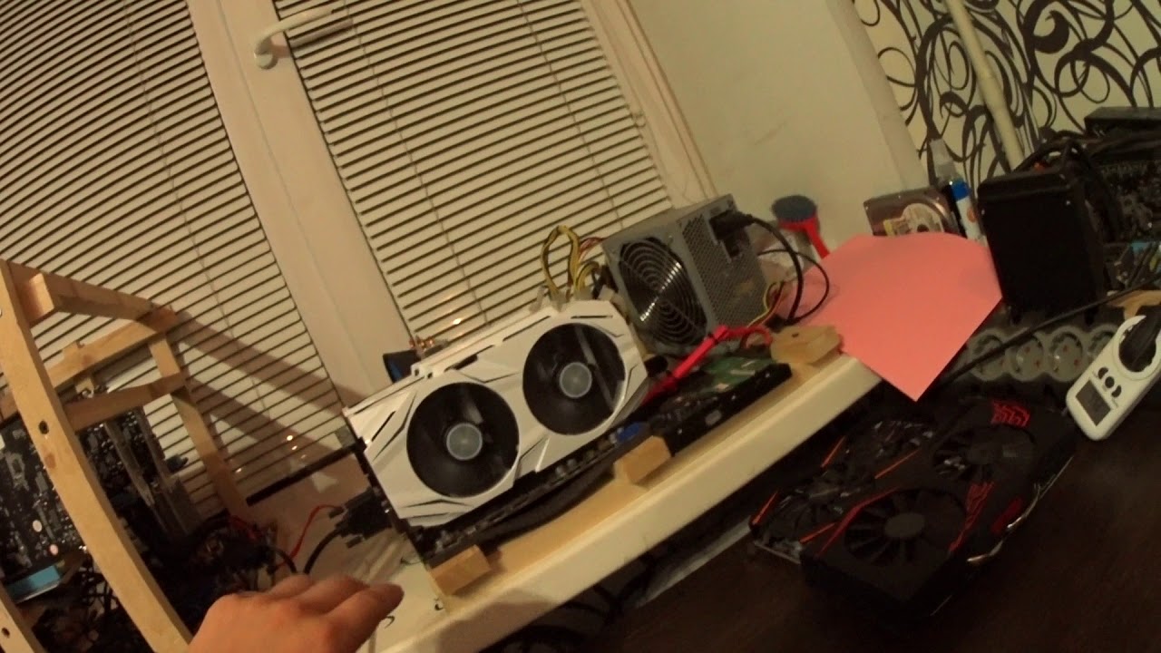 Тест в майнинге ASUS DUAL GTX 1060 6gb Ethereum Zcash