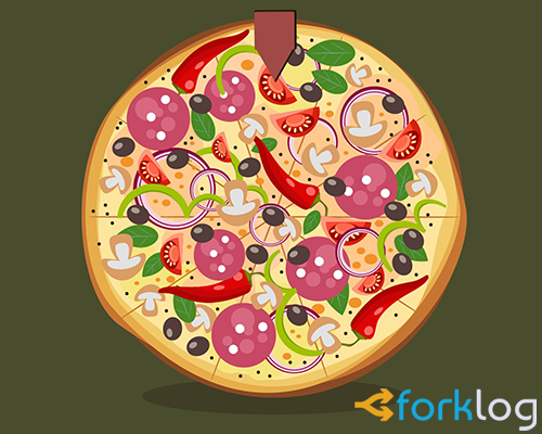 В Украине установлен рекорд по количеству единовременных платежей в криптовалюте за пиццу