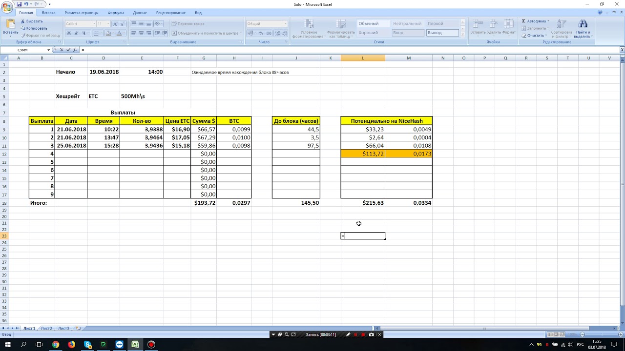 Solo майнинг. День 14й. Обратная сторона соло майнинга.
